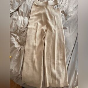 NWT Beige knit pants